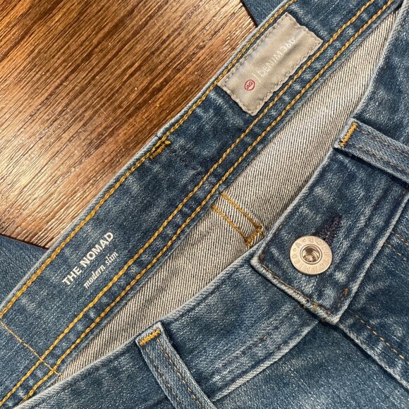 NWOT AG Denim 360 Men's 32x33.5 The Nomad Modern Slim Jean Stretch - Picture 2 of 8